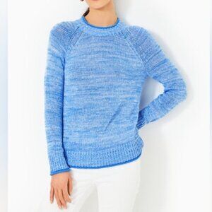 Lilly Pulitzer Sweater Womens Small Blue Deba